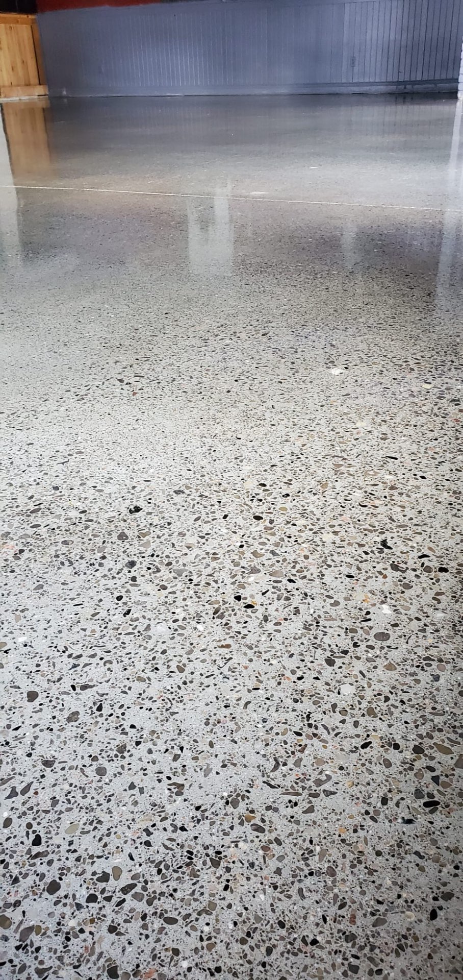 Exposed Aggregate Polishing