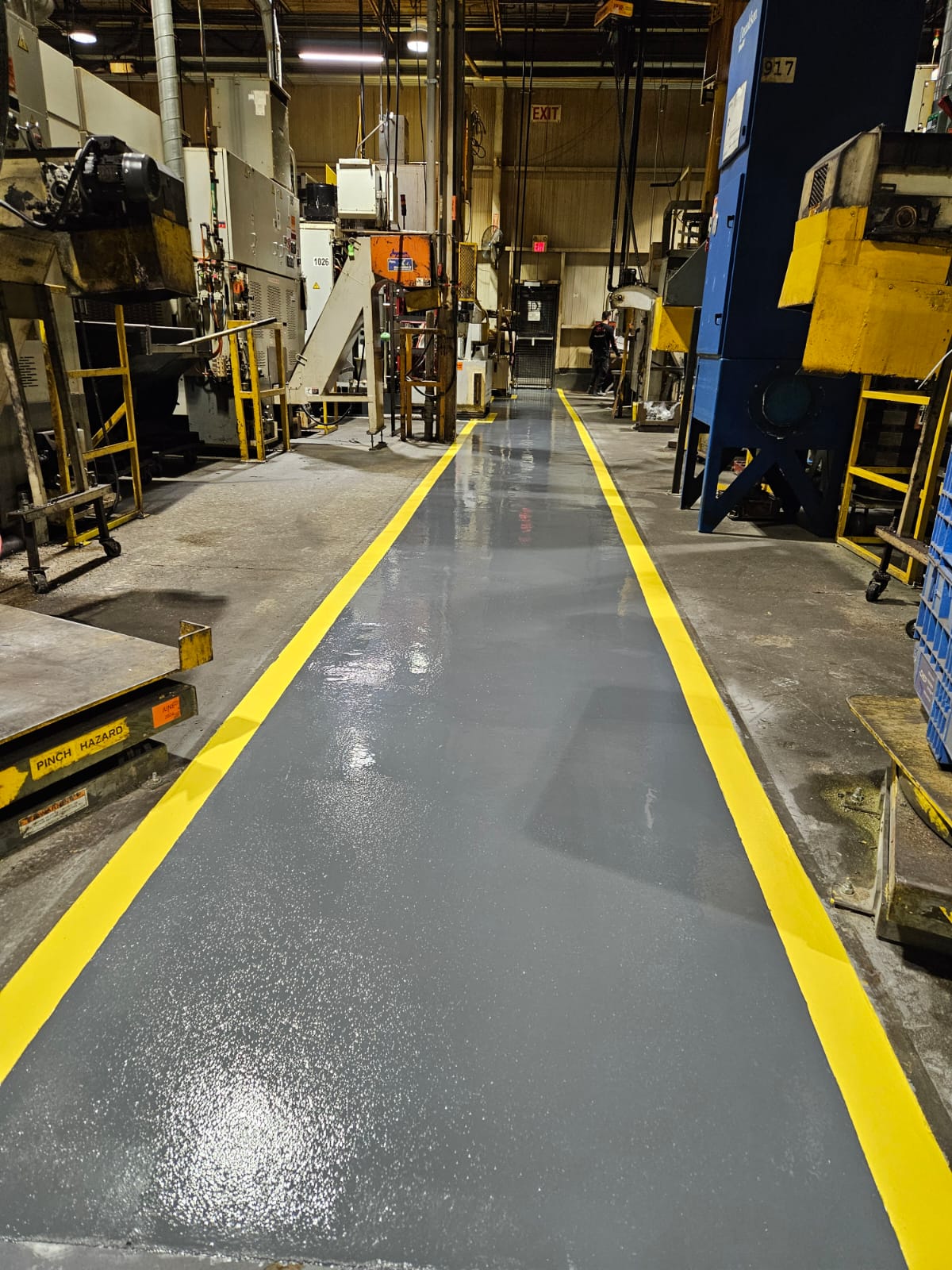 Factory Walkway Coating